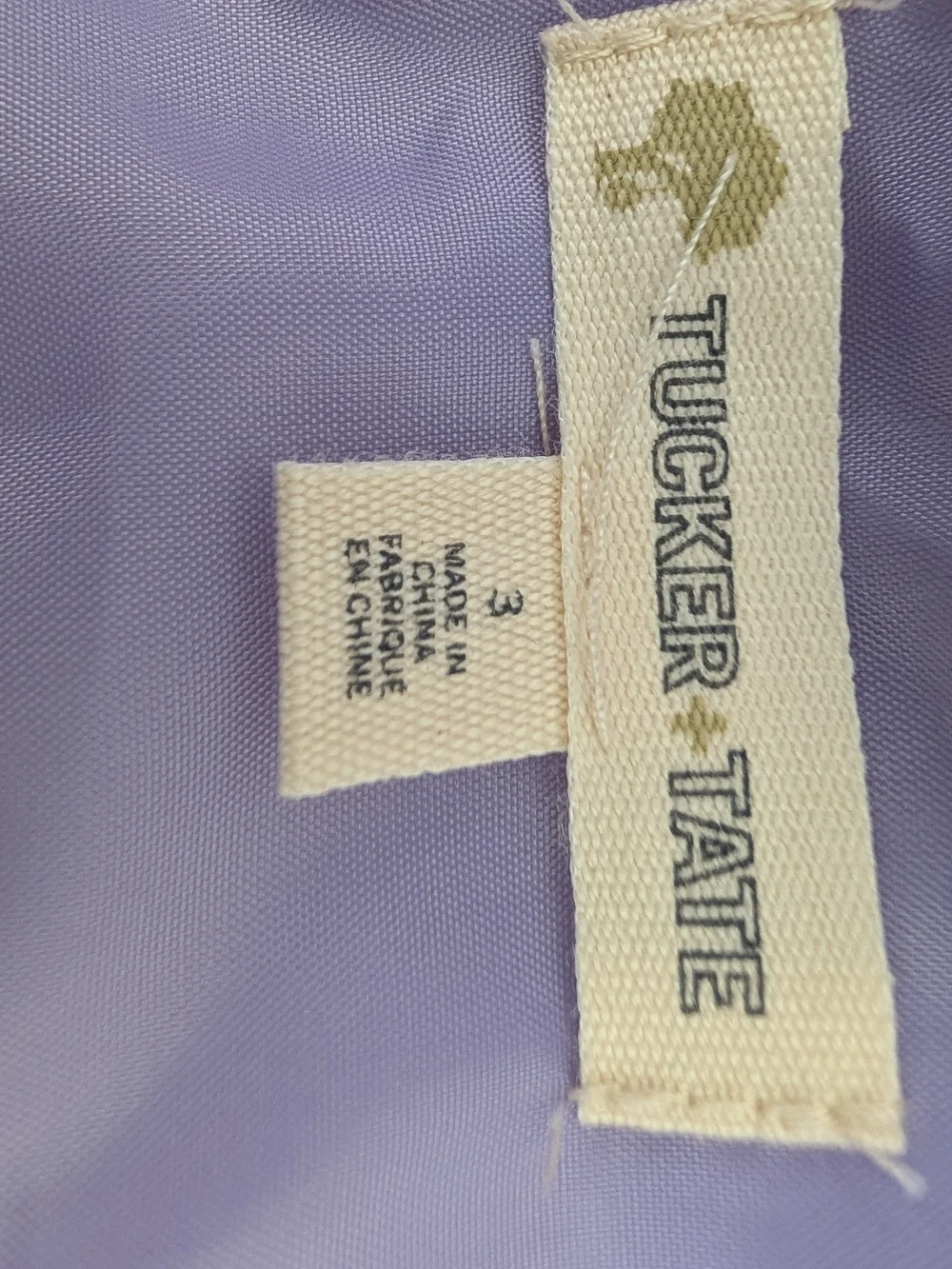 Tucker + Tate Quilted Heart Vest in Light Lavender